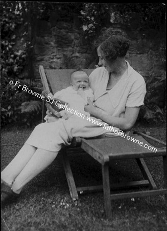 NOT A FR BROWNE  WOMAN WITH BABY